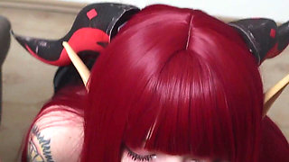 Succubus Comes in Dream and Let Him Use Her as a Fucktoy