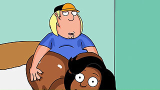 Family guy cartoon parody - You're gonna take this dick Mrs Brown and Quagmire takes his wife to the big dick doctor