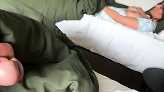 Wrestling with my stepsis and accidentally cum inside her