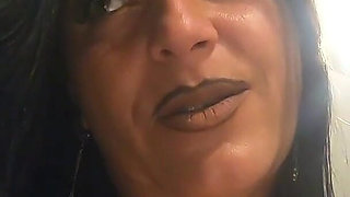 Bathroom Toilet Fetish. Lace Robe Dirty Talk and Shiny Dress Pee Close up
