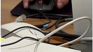 Back To Work Day For A Slutty Secretary Who Shows Off And Receives A Shower Of Cum