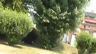 Picked up French Babe Playing with Her Big Titis and Wet Pussy