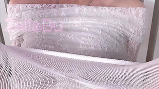 Bride Gets Fucked in the Ass on Her Wedding Day Anal Solo Roleplay