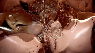 Squirrel girl and Mei have funny with Junked Queen big dick