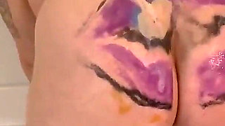 Savanna Star Double Shower Solo: Rave Fantasy Pussy Play & Toe Tease