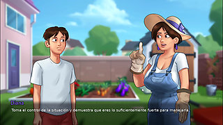 Hot kisses that end in lust with my stepmom