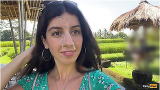 Katty West In Public Cumwalk In Cafe , Eating Pasta Carbonara With Sperm On Face
