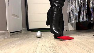 Slutty girl foot fetish with masturbation