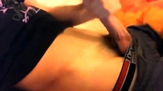 Stroking My Big Cock Until I Explode