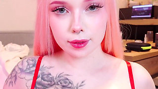 Tittyfuck Horny Babe, Cum on Tits, Oiled Boobs