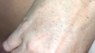 Creamy pussy British Grandma creams on Black Lovers Cock, no condom and no mask. Interracial naughty taboo Sex