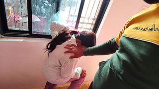 Stepbrother & Stepsister new bathroom Sex