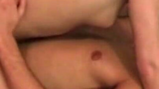 Wild Blonde Licks Cock and Spreads Wet Pussy