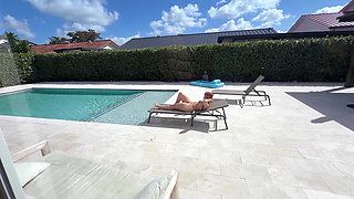 Naught Neighbor Aurii Love Sunbathing Nude Gets Jmac Hard Af