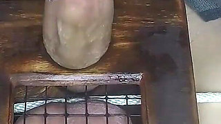 MILF Uses Medieval Tool to Extract Fresh Sperm