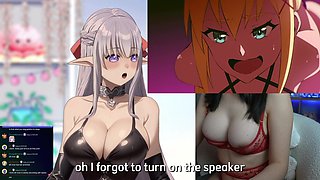 darkness from konosuba prays for hermaphroditism