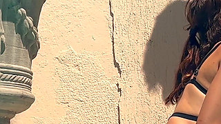 European Whore Is Fucked "mercilessly", Swallows Piss, Dry Fucked and Gets a Facial Cumshot