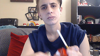 Dyke blows smoke in your face