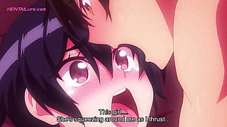 Adam Gets Trapped Naked With College Girl's Fat Ass Begging to Be Fucked - HENTAI Uncensored (ENG Subtitles)