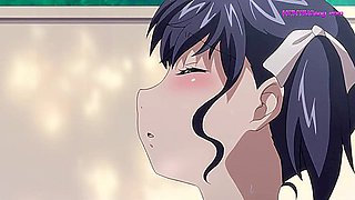 Outdoor cutie moans for cock with panties soaked in risk and pleasure ⋄ Exclusive Anime (ENG Subbed)