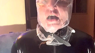 Tight Plastic Bag and Latex