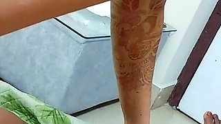 Sexy Newly Married Housewife Full Sex with Stepbrother in Lawl Ike a Pornstar