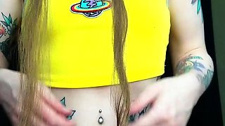 Cute blonde amateur webcam teen masturbating