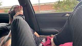 Any Collins' Sweet Feet in a Wild Outdoor Passion