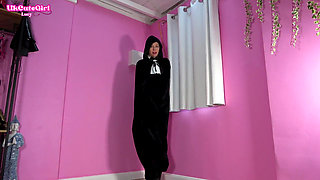 The Amazing Lucy: Tummy-tease Strip Challenge