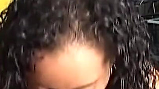 White on Black Blowjob for a Cute and Young Black Pussy Eating a Big White Cock