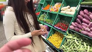 Amateur Teacher Helps Student With Lube Between Her Legs In Store - Kate Rich Doggy Style & Blowjob