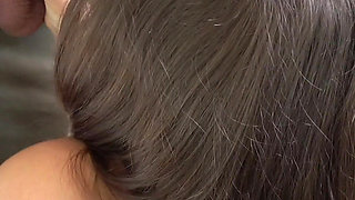 Invited for tea. Blowjob huge сock and sex with a hot blonde