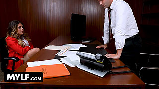 Mean MILF Vivianne Desilva Gets Tamed by Lilly Hall and Nicky in Kinky Program