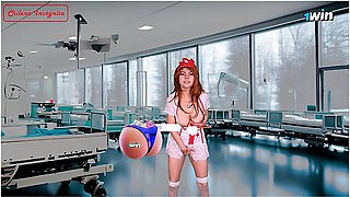 Nurse Does Kinky Things In Front Of Her Patient - Joi Solo Girl