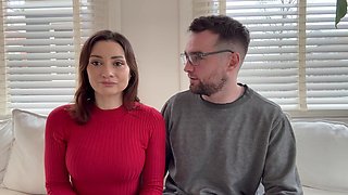 Behind the Scenes with Beautiful Italian MILF, Valentina Bianco, and Andres Acosta