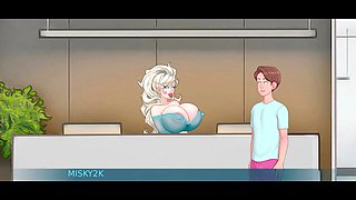 Cartoon fantasy, summertime saga, animated