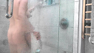 The Shower Scene with Asian Step Daughter Erin Luvin and Her Beautiful Long Nipples by Andrewtatt