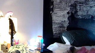 Take Her Doggy and She Leads Me to the Edge of the Bed, See What She Knocks off Bed, P in Her