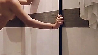 Punching Rolls in the Hottie in the Bathroom