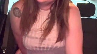 Beautiful Blonde Girl with a Big Ass Has Sex in a Stranger's Car - Kloe the Wonder