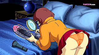 Velma Felt the Cold Air Wrap Around Her Body, Then Cock Deep Inside Her Wet Pussy, Fucking Her Hard ( AI Generated )