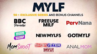 Mylf - curvy cougar with Huge Tits hoists her narrow dress