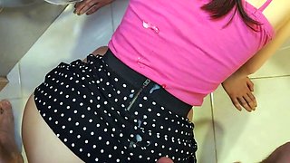 Big-Ass BDSM Babe Stuck in Washing Machine and Fucked Hard