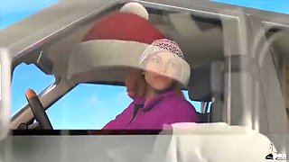 Curvy Wife Cheats on Christmas Day with Big Black Cock - Hot MILF Blowjob & Hardcore Sex