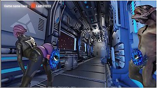 She Gave Her Ass To Monsters To Get Pregnant. 3d Hentai Game Animation With Car Toon And Mind Control