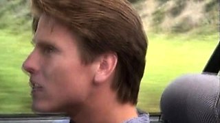 Vintage Blond Babe Plays With Black Rod