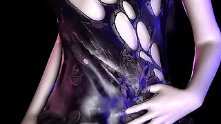 Sculpted Seduction: 3D Girl Model - 3D Animation Hentai