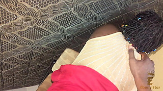 First Private and Shy Casting for a Very Juicy Young African Woman in