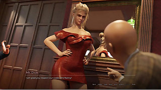 The Spellbook - Gameplay - Roleplay - Secretary Sex with Boss and Client to Seal a Deal