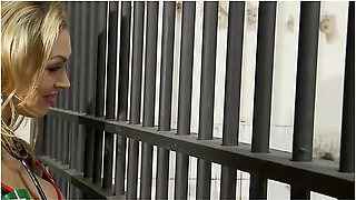 Takes A Dna Sample From Horny Inmate - Tanya Tate